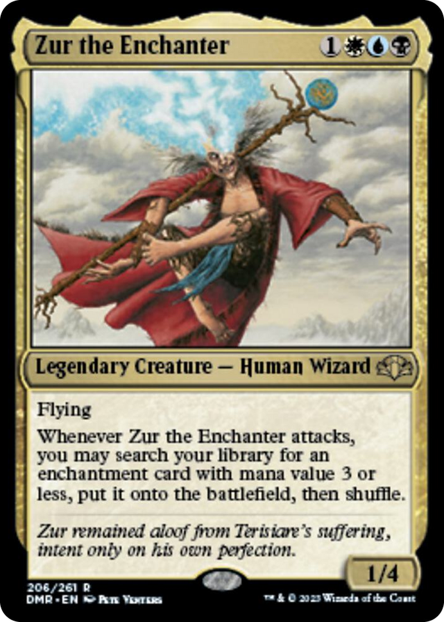 0206 Zur the Enchanter R Dominaria Remastered