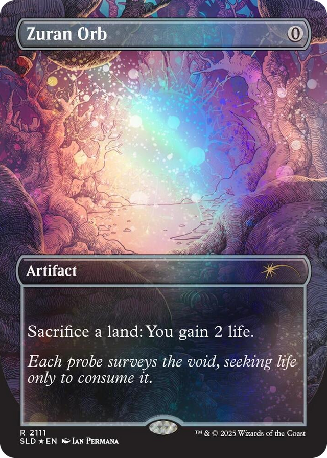 2111 Zuran Orb (Galaxy Foil) R Secret Lair Drop Series