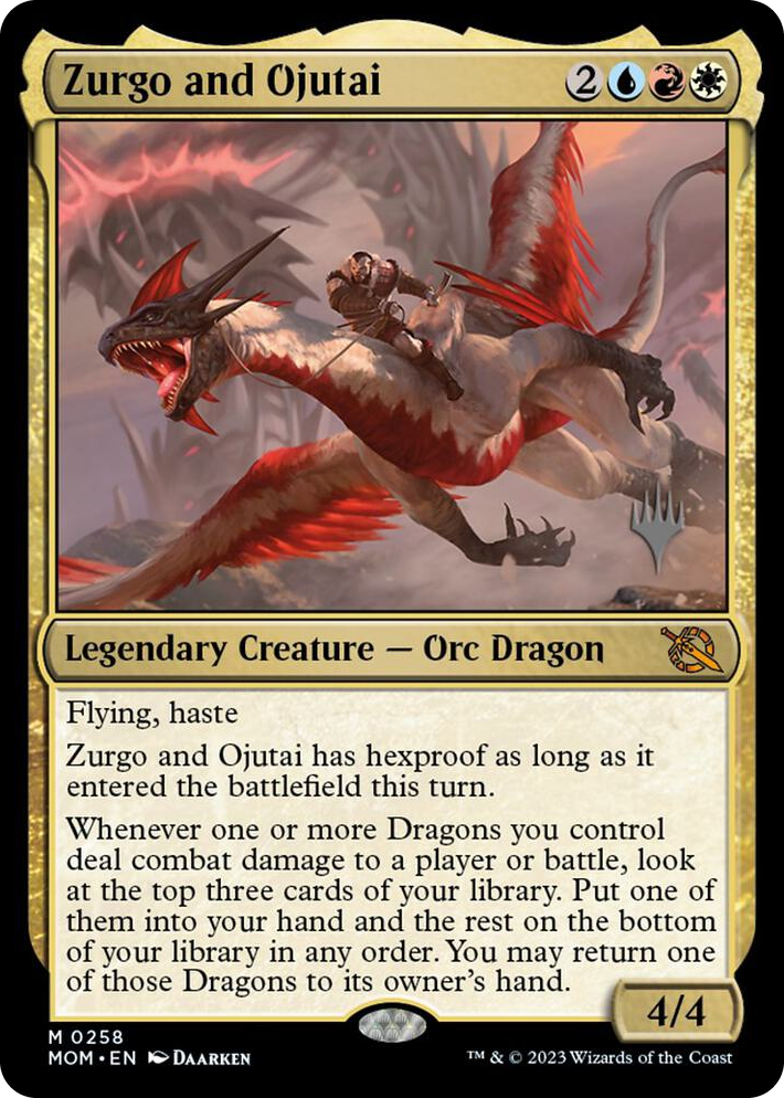0258 Zurgo and Ojutai M Promo Pack: March of the Machine