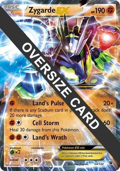 0054 Zygarde EX Promo Jumbo Cards