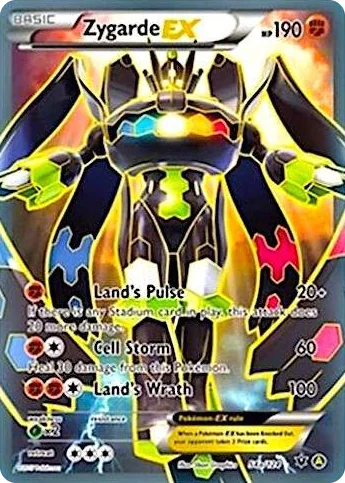 0054a Zygarde EX - 54a/124 Promo Alternate Art Promos