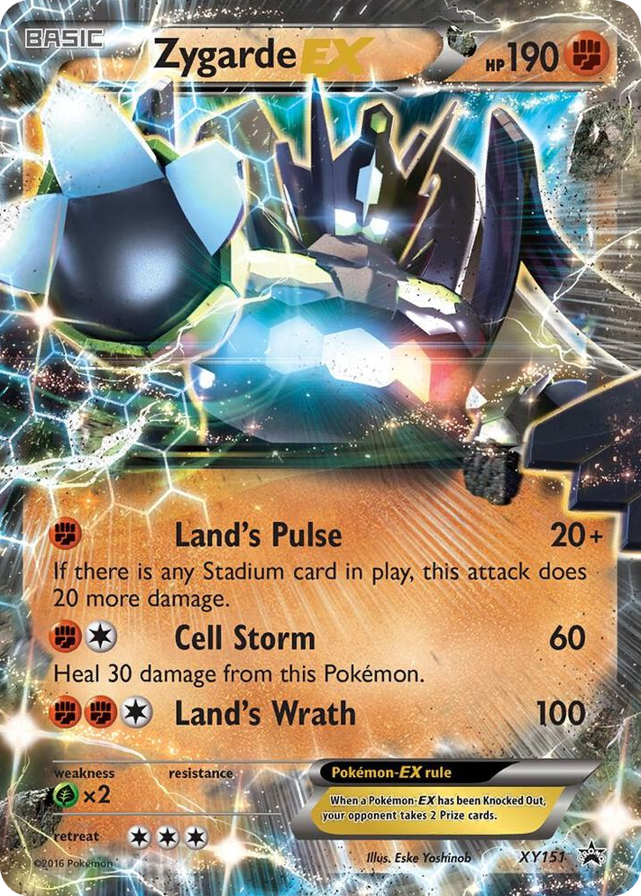 XY151 Zygarde EX (Shiny) Promo XY Promos