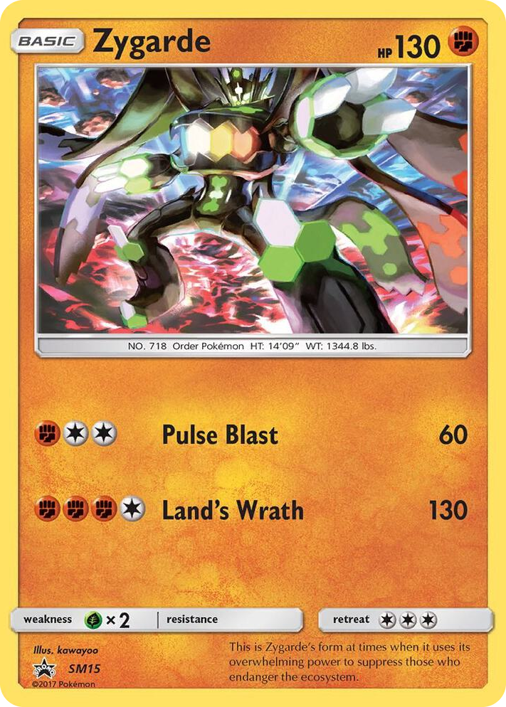 SM015 Zygarde - SM15 Promo SM Promos