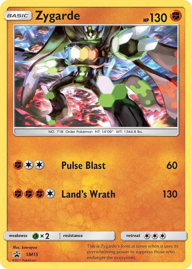 SM015 Zygarde - SM15 Promo SM Promos