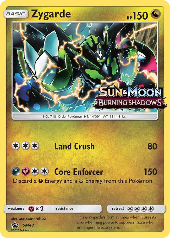 SM048 Zygarde - SM48 (Prerelease) Promo SM Promos