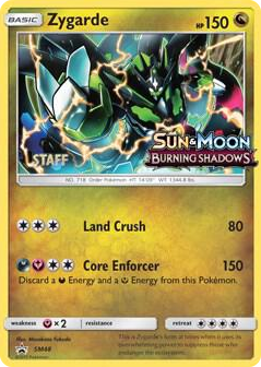 SM048 Zygarde - SM48 (Prerelease) [Staff] Promo SM Promos