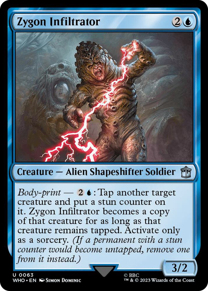 0063 Zygon Infiltrator U Universes Beyond: Doctor Who