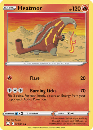 0026 Heatmor Uncommon Battle Styles
