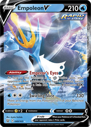 0040 Empoleon Ultra Rare Battle Styles