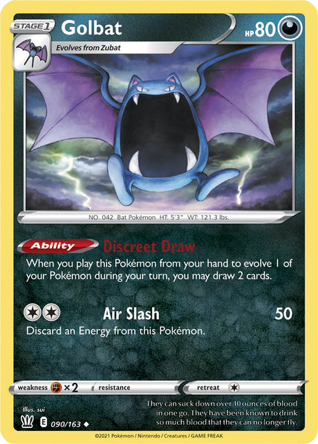 Pokemon Battle Styles Golbat #90