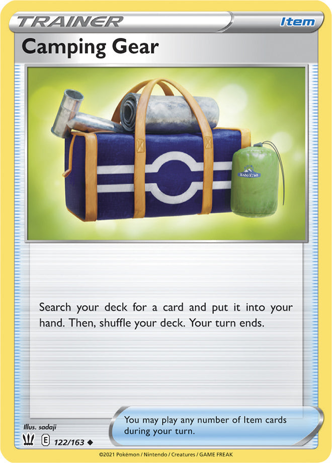 0122 Camping Gear Uncommon Battle Styles