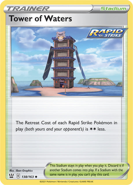 Pokemon Battle Styles Tower of Waters #138