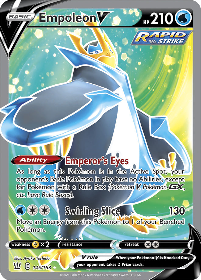 Empoleon #145/163 Ultra Rare - Battle Styles Pokemon card