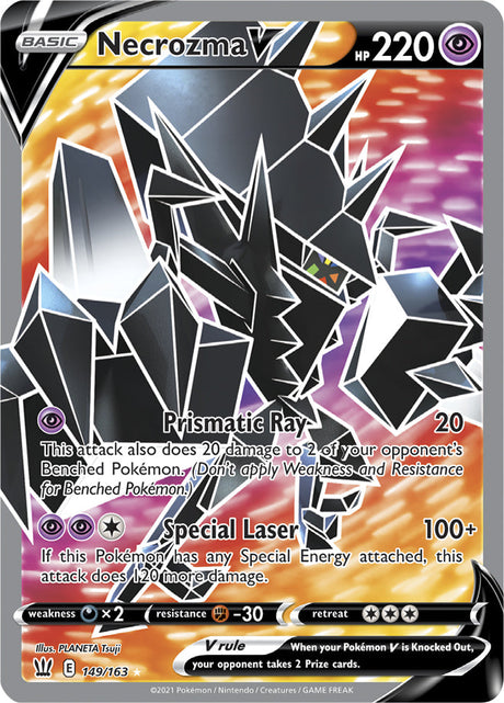 Pokemon Battle Styles Necrozma V #149