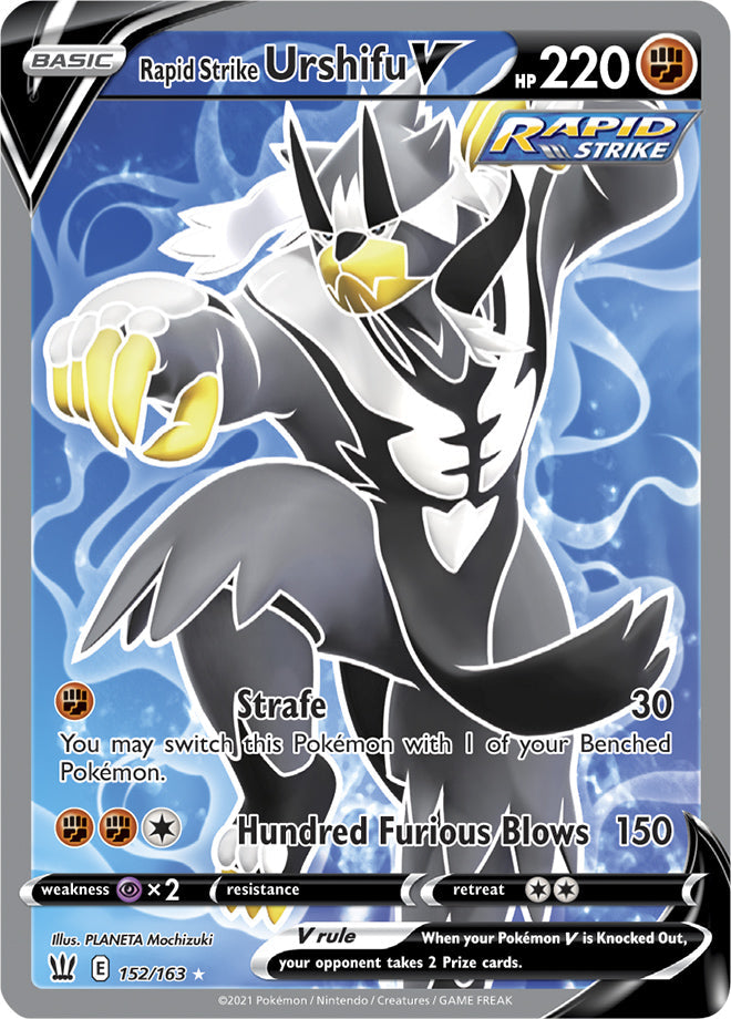 Urshifu #152/163 Ultra Rare - Battle Styles Pokemon card