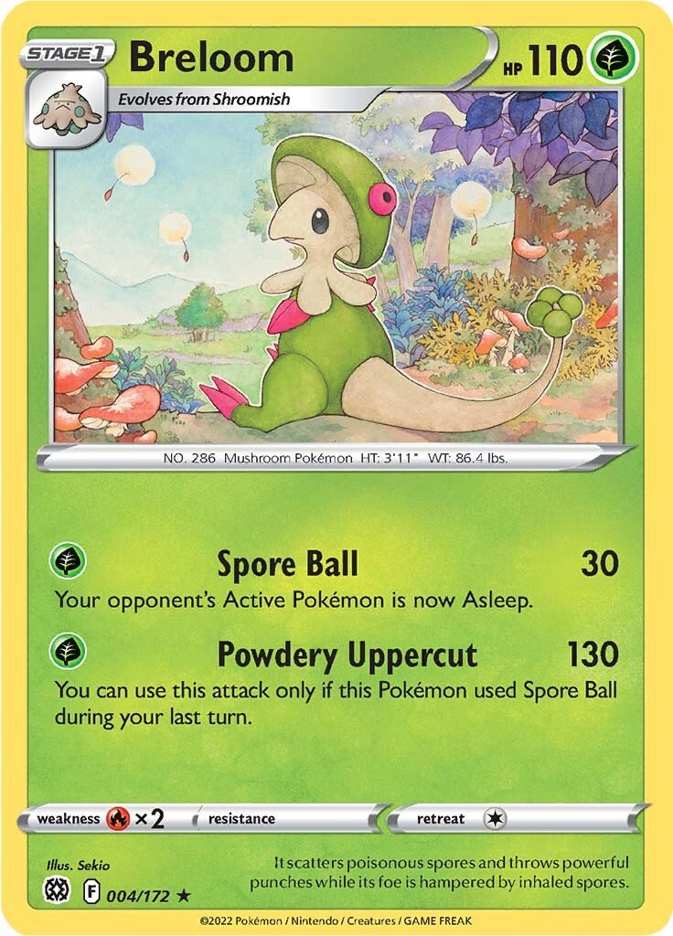 Pokemon Brilliant Stars Breloom #4