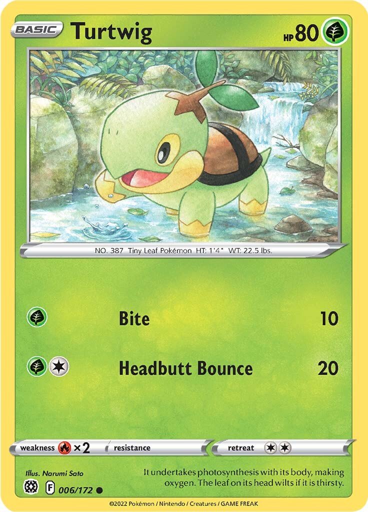 Pokemon Brilliant Stars Turtwig #6