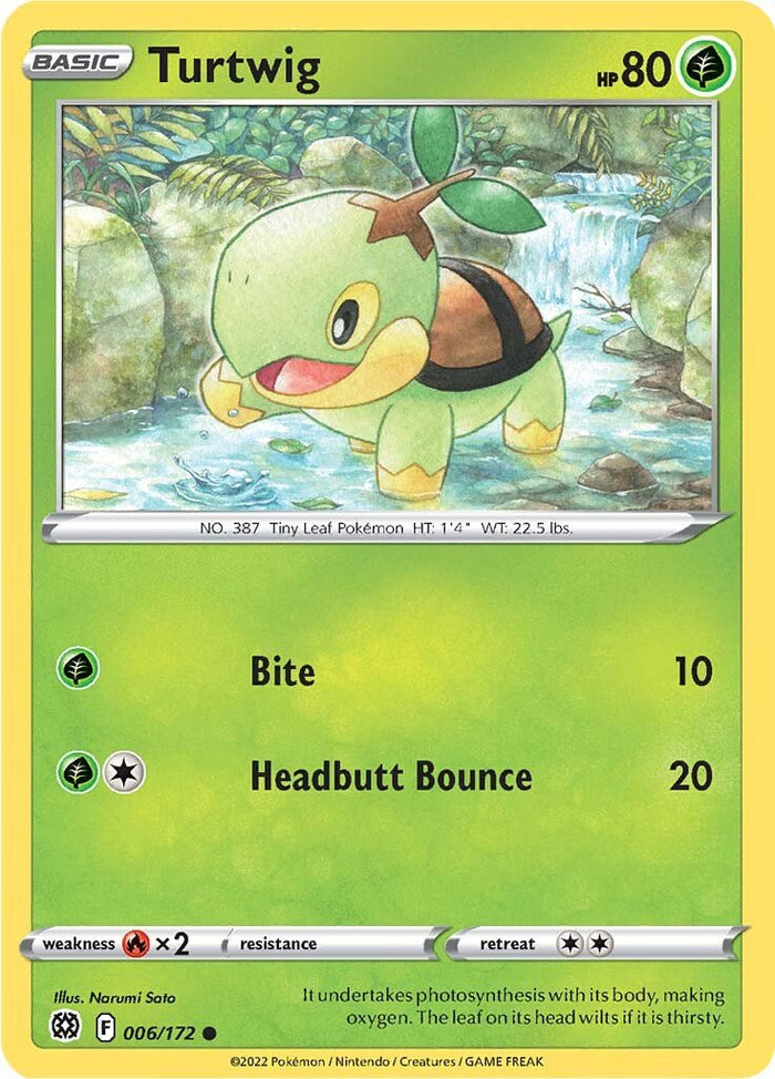0006 Turtwig Common Brilliant Stars