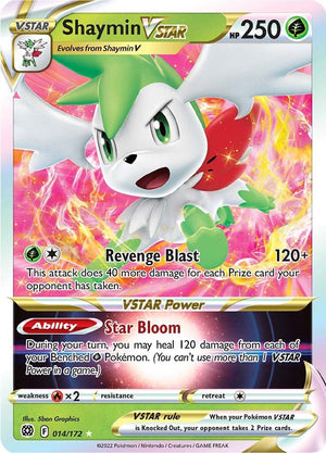 0014 Shaymin Ultra Rare Brilliant Stars