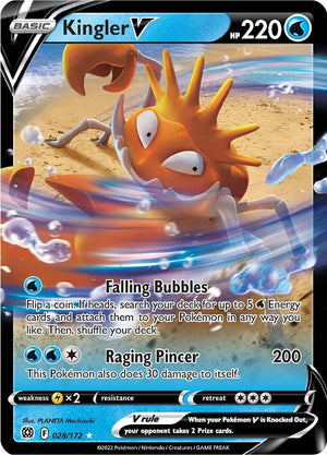 0028 Kingler Ultra Rare Brilliant Stars