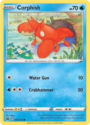 0032 Corphish Common Brilliant Stars