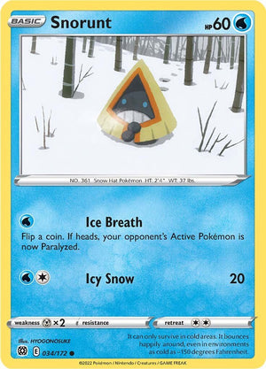 0034 Snorunt Common Brilliant Stars