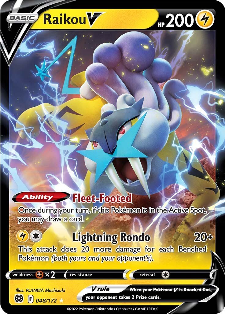 Pokemon Brilliant Stars Raikou V #48