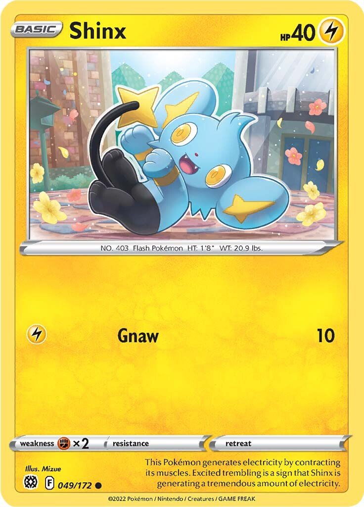 Pokemon Brilliant Stars Shinx #49