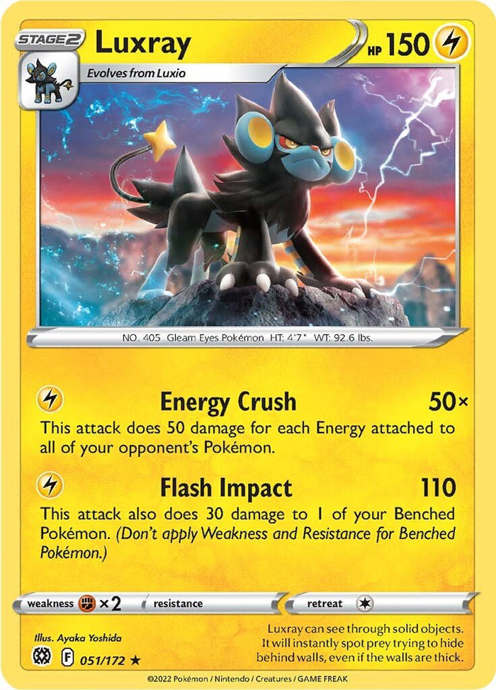 0051 Luxray Rare Brilliant Stars