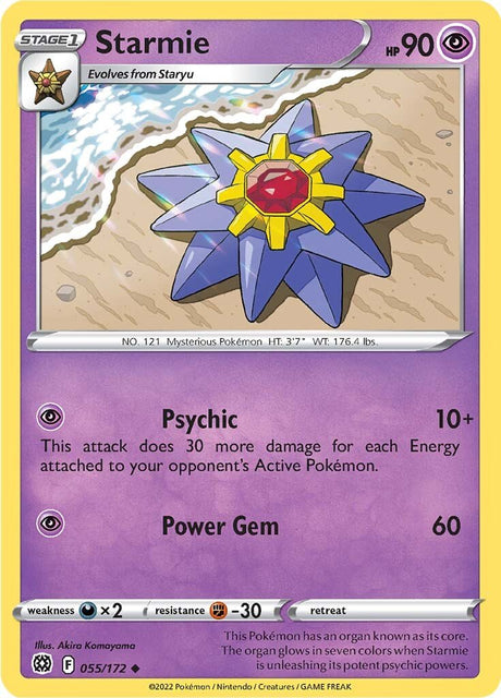 Pokemon Brilliant Stars Starmie #55