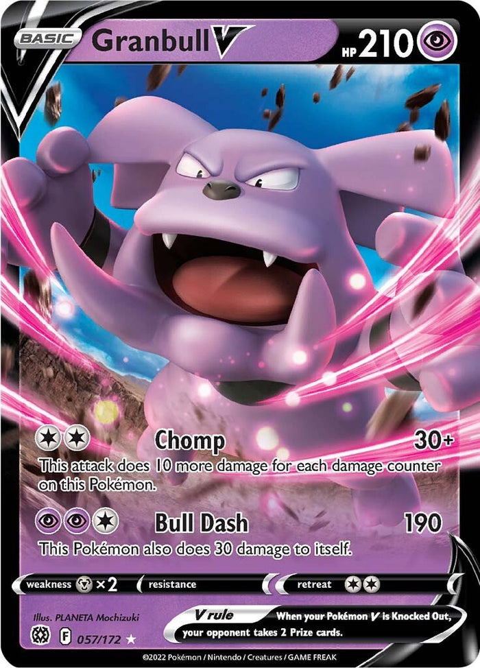 0057 Granbull Ultra Rare Brilliant Stars