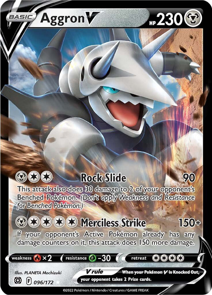 0096 Aggron Ultra Rare Brilliant Stars