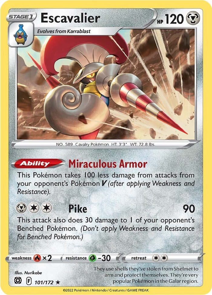0101 Escavalier Rare Brilliant Stars
