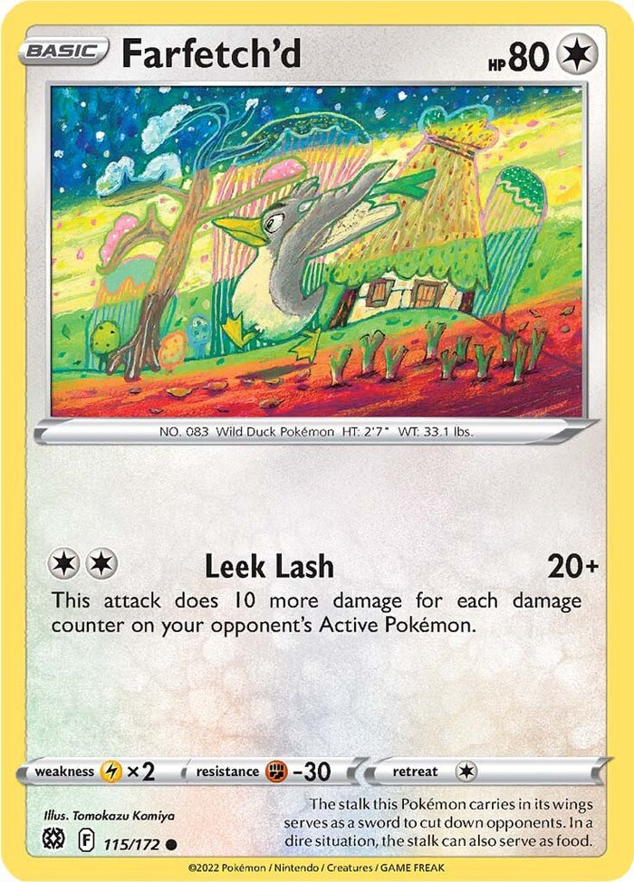 0115 Farfetch'd Common Brilliant Stars