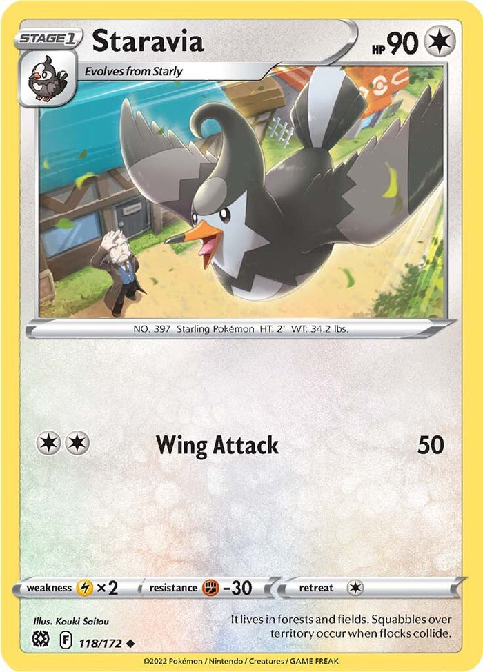 0118 Staravia Uncommon Brilliant Stars