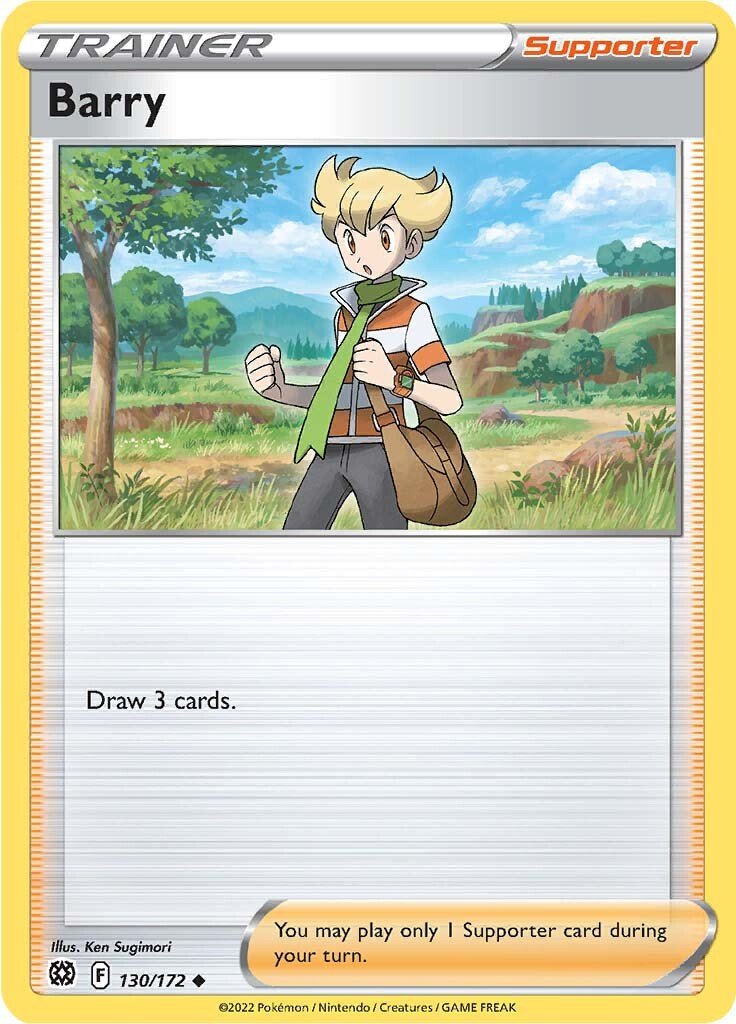 Pokemon Brilliant Stars Barry #130