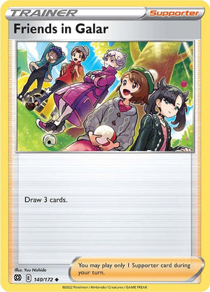 0140 Friends in Galar Uncommon Brilliant Stars
