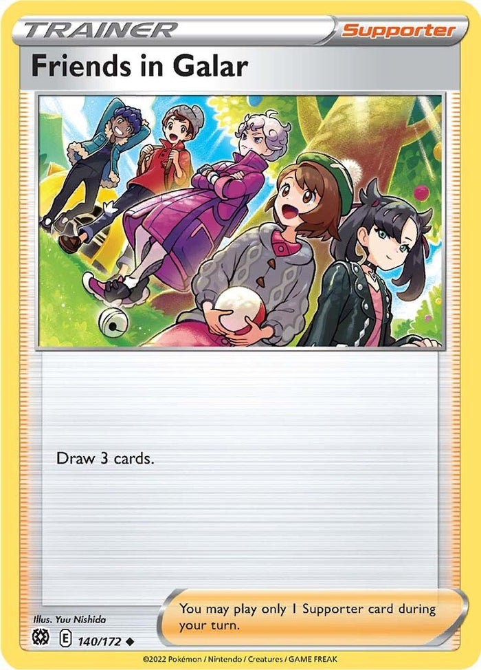 0140 Friends in Galar Uncommon Brilliant Stars