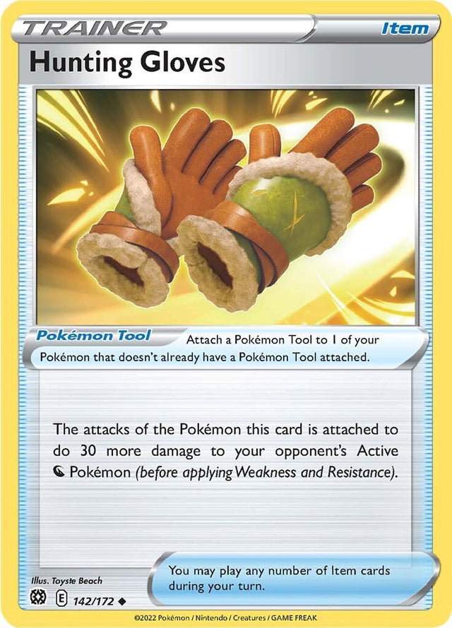 Pokemon Brilliant Stars Hunting Gloves #142