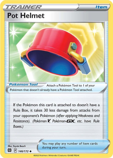 Pokemon Brilliant Stars Pot Helmet #146