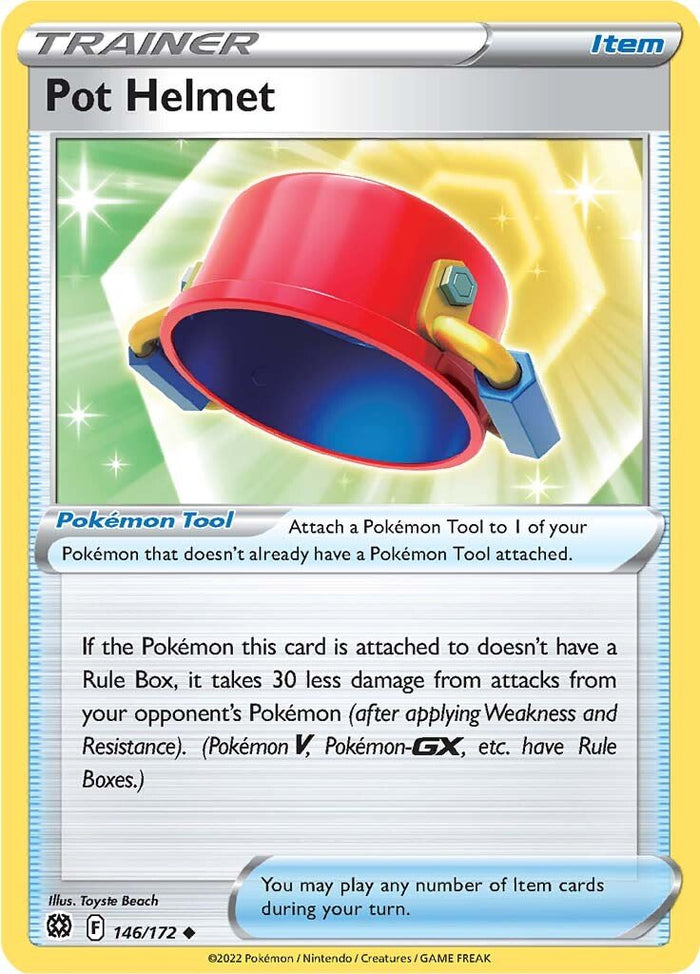 0146 Pot Helmet Uncommon Brilliant Stars