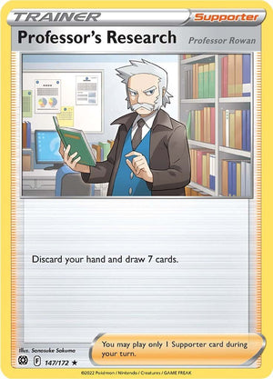 0147 Professor's Research Holo Rare Brilliant Stars