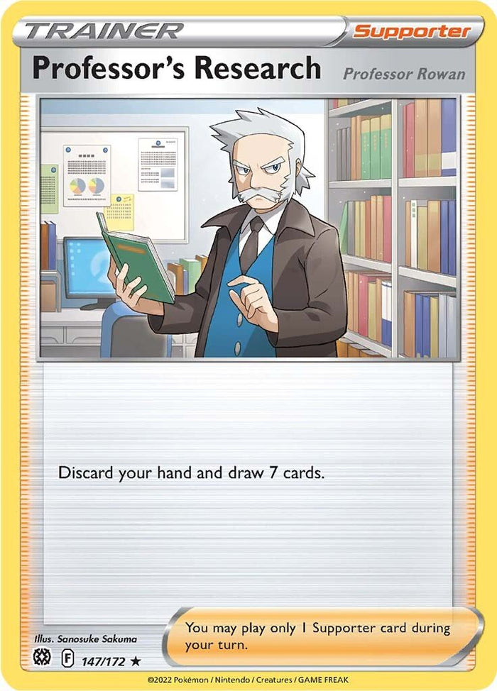 0147 Professor's Research Holo Rare Brilliant Stars
