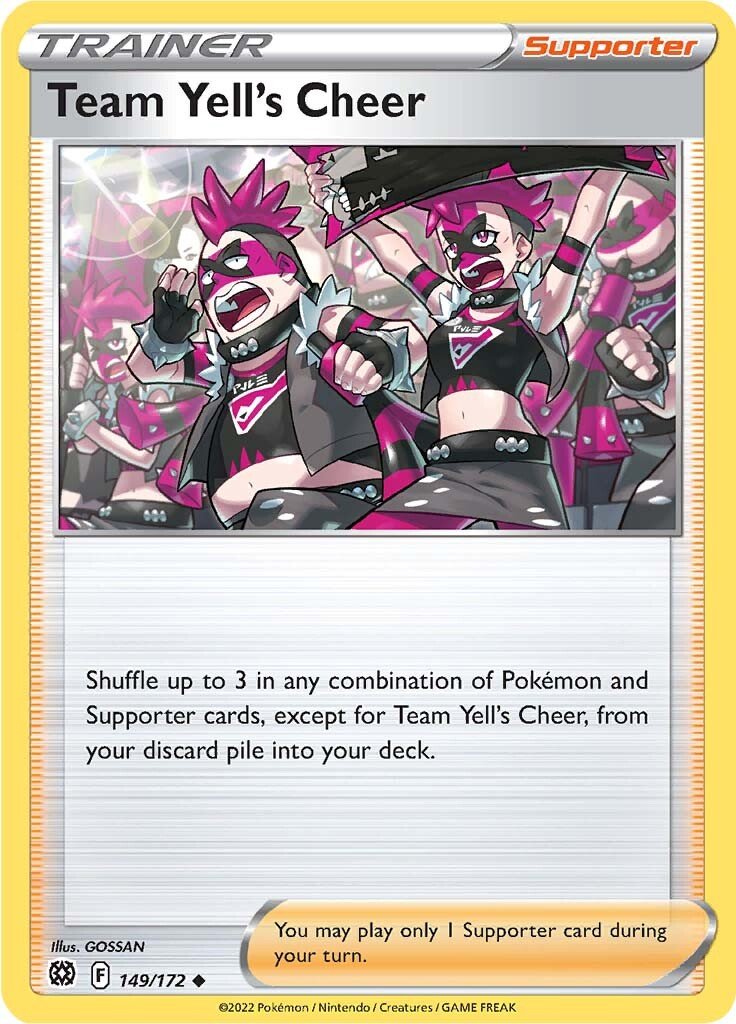 Pokemon Brilliant Stars Team Yell's Cheer #149