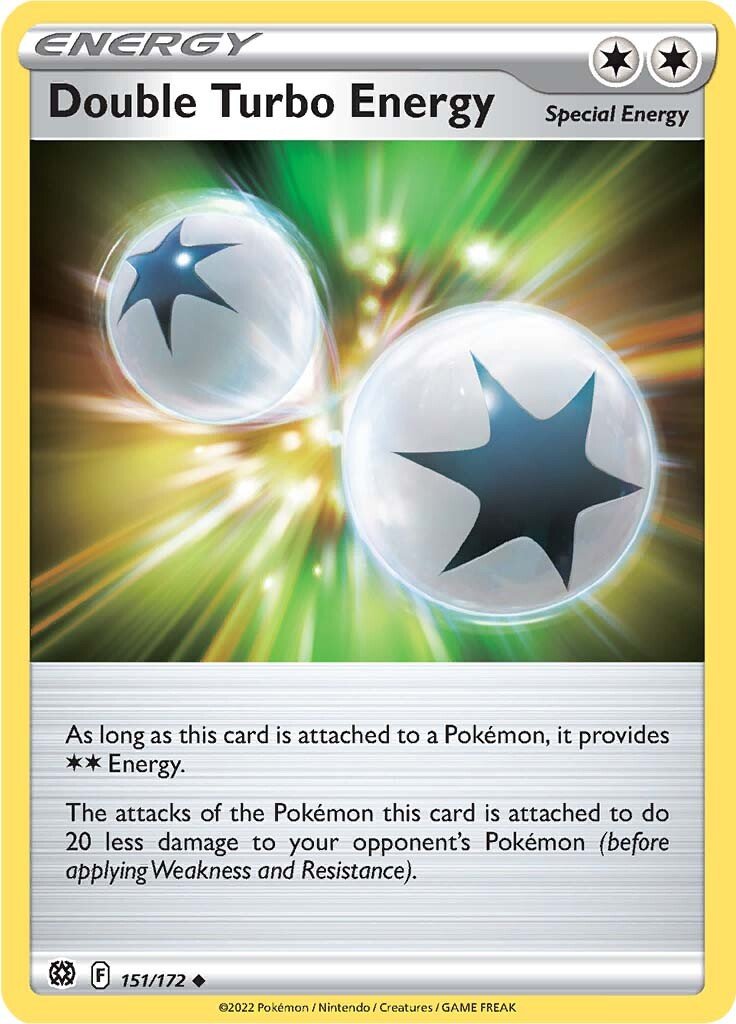 Pokemon Brilliant Stars Double Turbo Energy #151