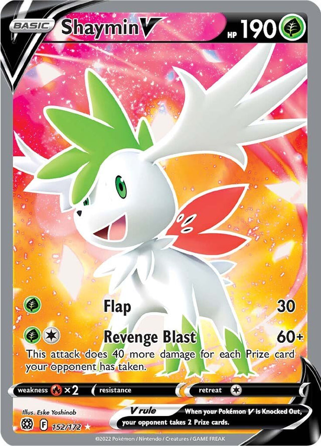 Pokemon Brilliant Stars Shaymin V #152