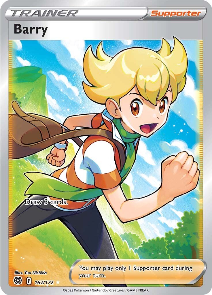 Pokemon Brilliant Stars Barry #167