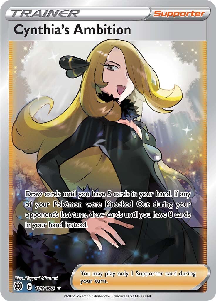 Pokemon Brilliant Stars Cynthia's Ambition #169