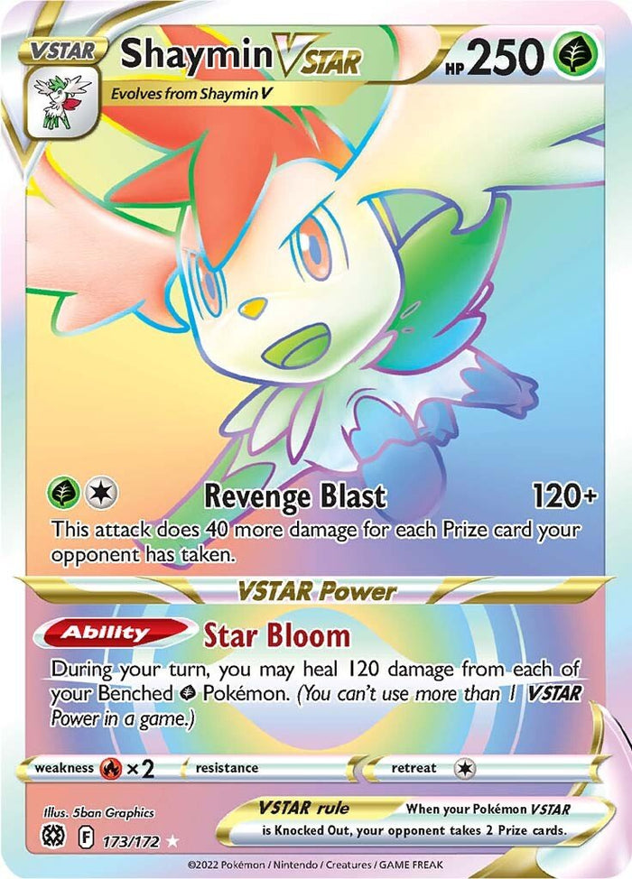 0173 Shaymin Secret Rare Brilliant Stars