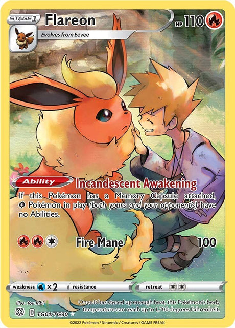 Pokemon Brilliant Stars Flareon #TG01